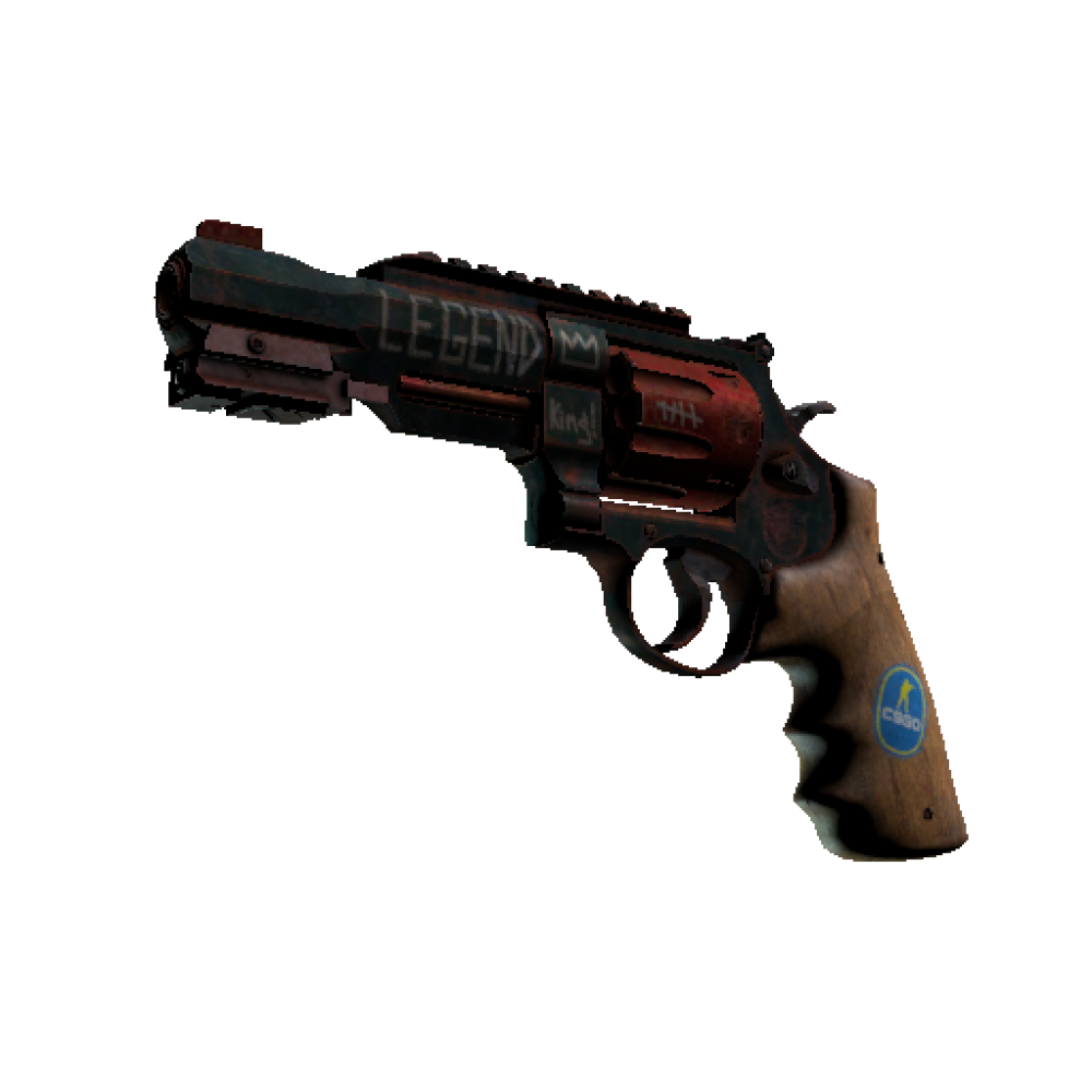 StatTrak™ R8 Revolver | Junk Yard (Battle-Scarred)