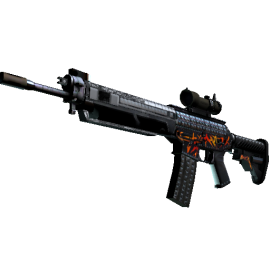 SG 553 | Heavy Metal (Minimal Wear)