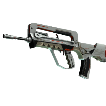 StatTrak™ FAMAS | Mecha Industries (Well-Worn)