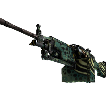 M249 | Emerald Poison Dart (Field-Tested)