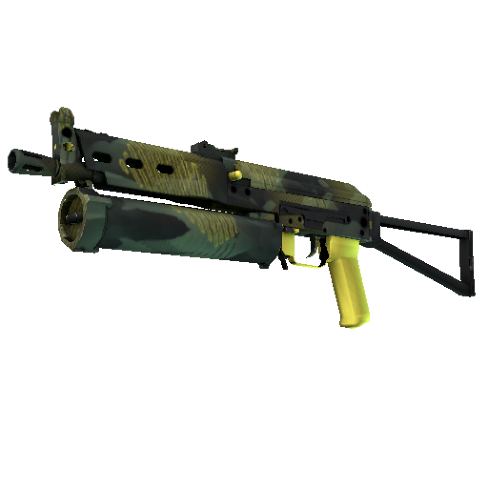 StatTrak™ PP-Bizon | Jungle Slipstream (Minimal Wear)