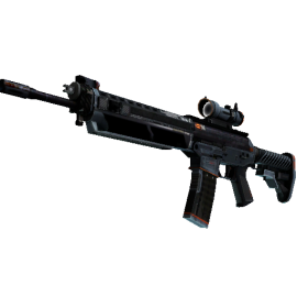 SG 553 | Phantom (Battle-Scarred)