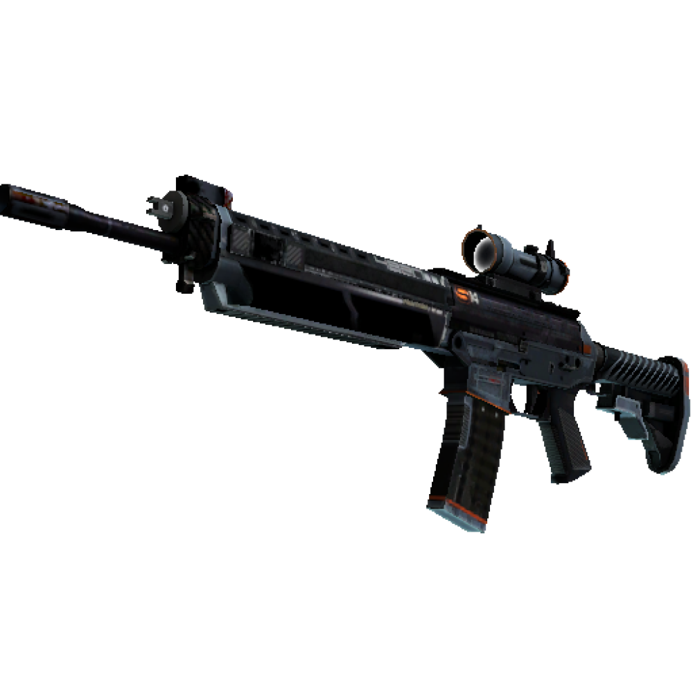 StatTrak™ SG 553 | Phantom (Battle-Scarred)