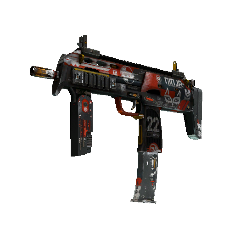 StatTrak™ MP7 | Bloodsport (Battle-Scarred)