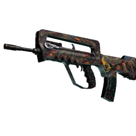 StatTrak™ FAMAS | Eye of Athena (Field-Tested)