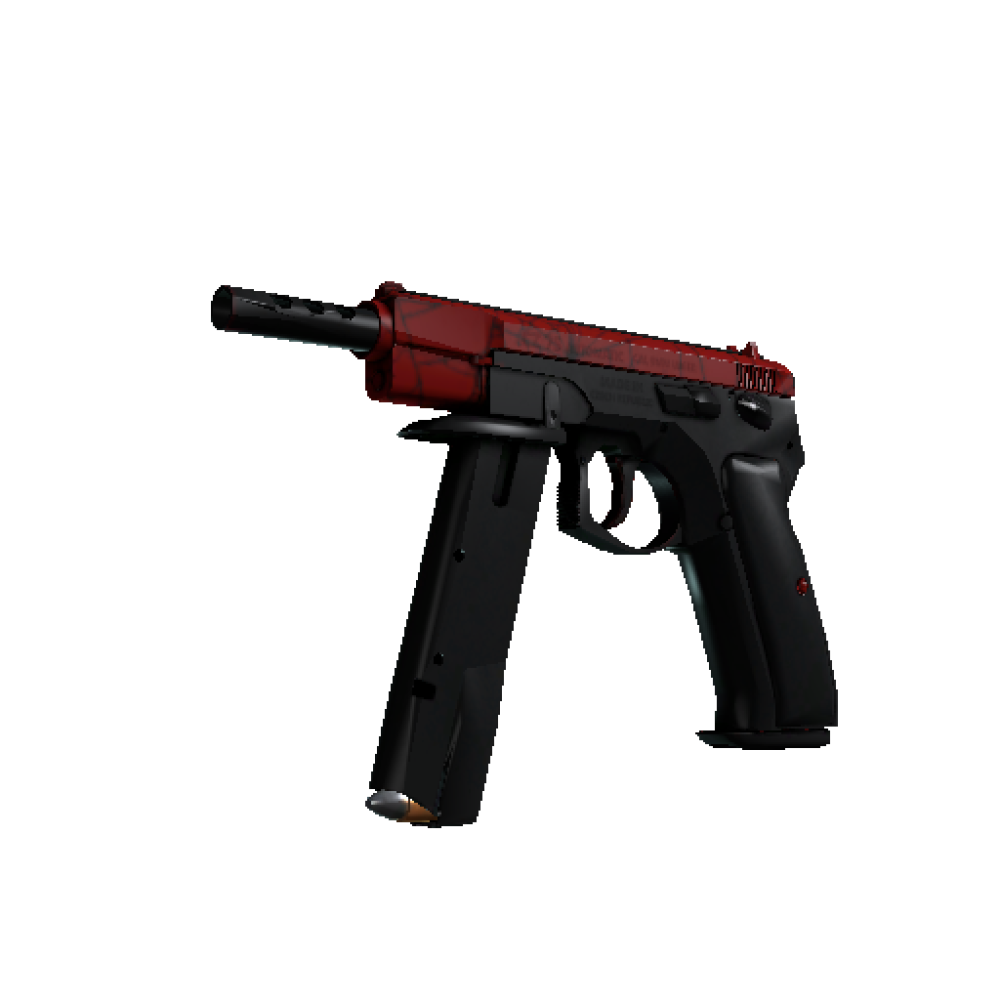 CZ75-Auto | Crimson Web (Minimal Wear)