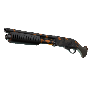 StatTrak™ Sawed Off | Orange DDPAT (Well-Worn)