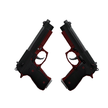 StatTrak™ Dual Berettas | Panther (Minimal Wear)