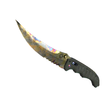 Flip Knife | Case Hardened (Minimal Wear)