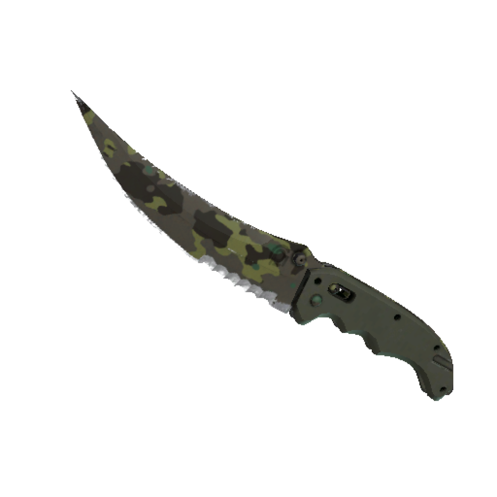 Flip Knife | Boreal Forest (Well-Worn)